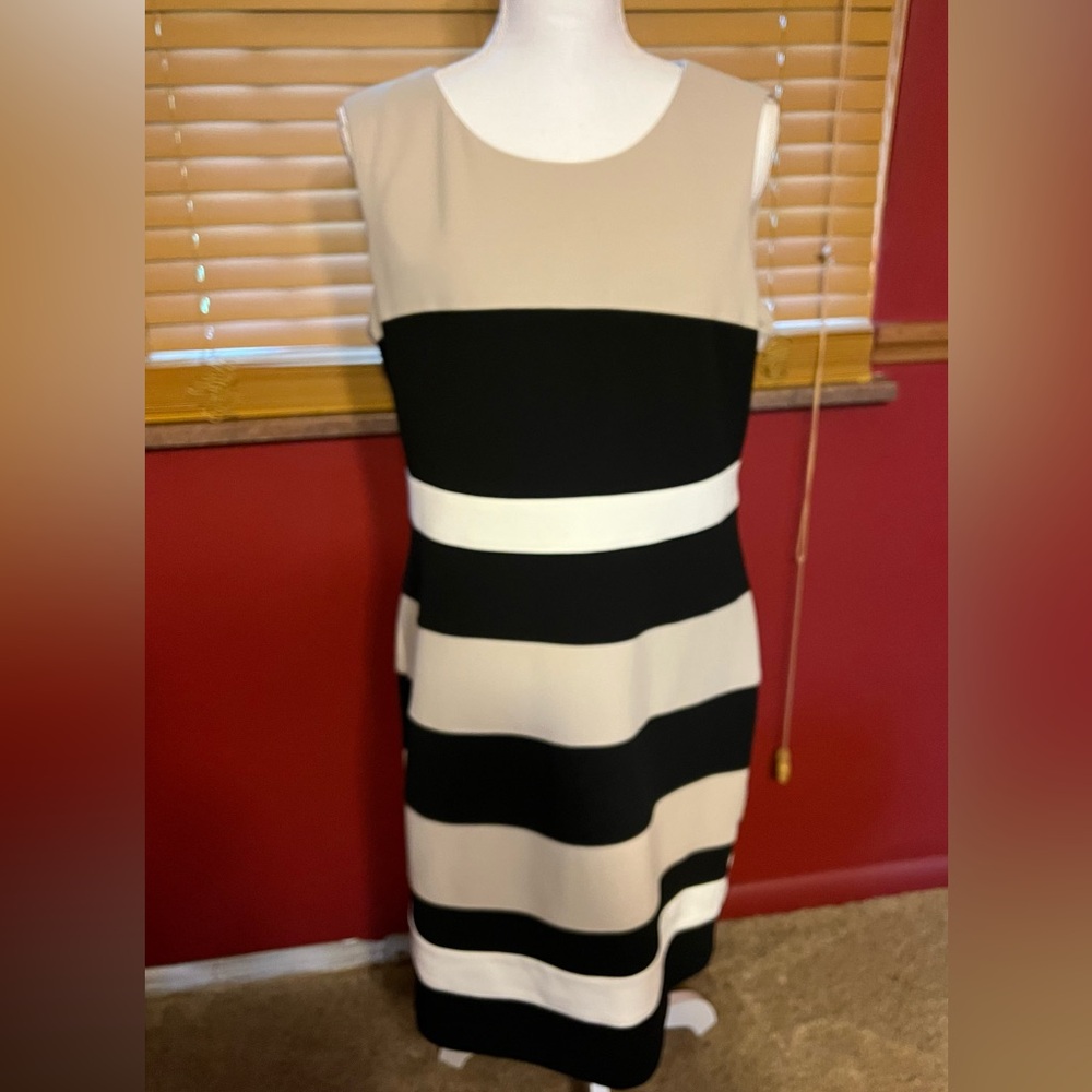 Tommy Hilfiger Black and White Dress
